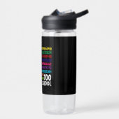 Wiskunde Nummers 100e Dag van de School Docent Kin Waterfles (Links)