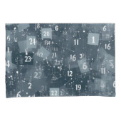 Wiskunde nummers Abstract Kussensloop (Voorkant-Rechts)