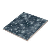 Wiskunde nummers Abstract Tegeltje (Zijkant)