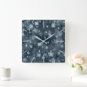 Wiskunde nummers Abstract Vierkante Klok (Huis)