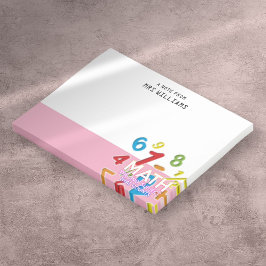 Wiskunde Onderwerp Dat Telt Grappige Wiskunde Cita Post-it® Notes