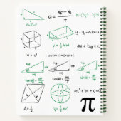 Wiskunde Onderwerp Grafische Notitieboek (Achterkant)