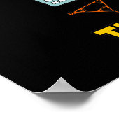 Wiskunde Onderwerp tellen mathematische Wiskunde l Poster (Hoek)