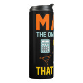 Wiskunde Onderwerp tellen mathematische Wiskunde l Thermosbeker (Gedraaid links)