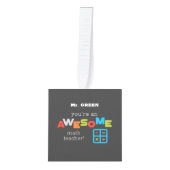 Wiskunde onderwijsdag, Geweldige Decoratie (Voorkant)