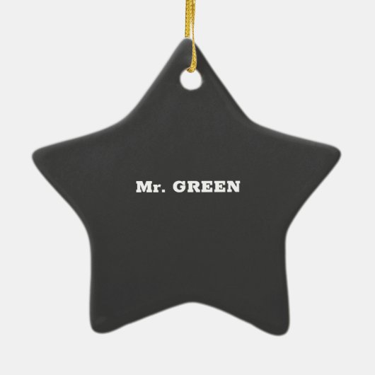 Wiskunde onderwijsdag, Geweldige Keramisch Ornament (Achterkant)