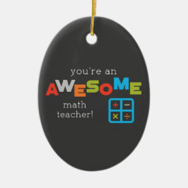 Wiskunde onderwijsdag, Geweldige Keramisch Ornament