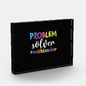 Wiskunde Oplosmiddel leerlingenprobleem Fotoblokken (Links)