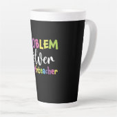 Wiskunde Oplosmiddel leerlingenprobleem Latte Mok (Rechterhoek)