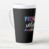 Wiskunde Oplosmiddel leerlingenprobleem Latte Mok (Linkerhoek)