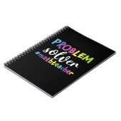 Wiskunde Oplosmiddel leerlingenprobleem Notitieboek (Linkerzijde)