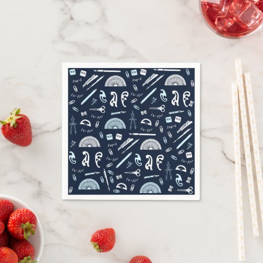 Wiskunde Papier servetten (Insitu)