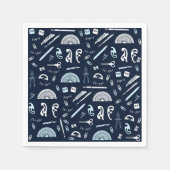 Wiskunde Papier servetten (Voorkant)