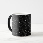 Wiskunde Patroon koffie mok (Voorkant links)