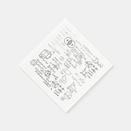 wiskunde Patroon Science School Schets Tekenen Gee Servet (Hoek)