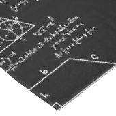 wiskunde Patroon Science School Schets Tekenen Gee Tafelkleed (Gekanteld)