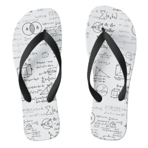 wiskunde Patroon Science School Schets Tekenen Gee Teenslippers