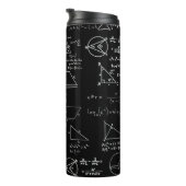 wiskunde Patroon Science School Schets Tekenen Gee Thermosbeker (Geroteerd rechts)