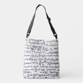 Wiskunde Pattern Canvas tas (Achterkant)