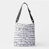 Wiskunde Pattern Canvas tas (Voorkant)