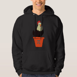 Wiskunde Pi-dag voor kippen Hoodie