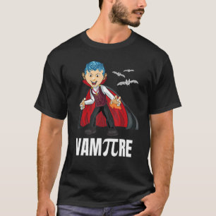 Wiskunde Pi Vampire Draculas Halloween wiskundige T-shirt