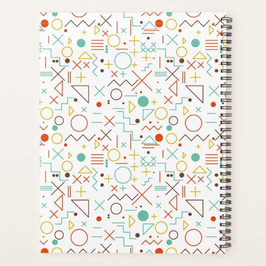 wiskunde planner (Achterkant)