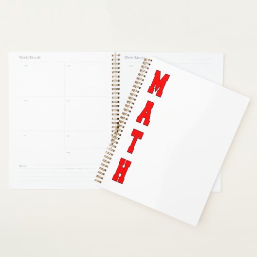 Wiskunde Planner (Display)