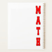 Wiskunde Planner (Achterkant)