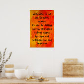 wiskunde poster (Keuken)