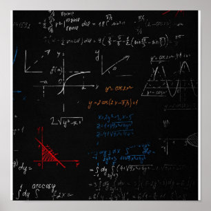Wiskunde Poster