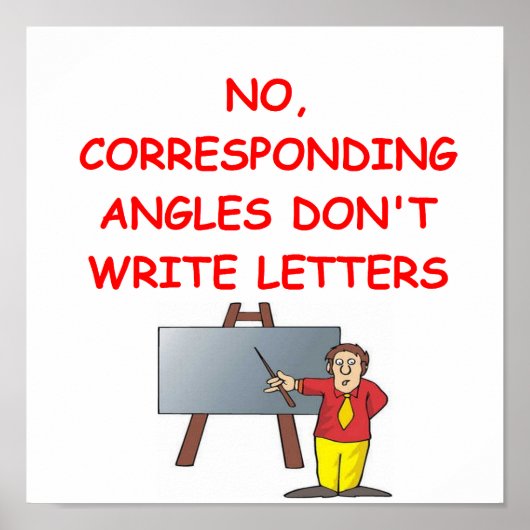 wiskunde poster (Voorkant)