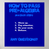 wiskunde poster (Voorkant)