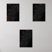 Wiskunde Poster Muurkunst Sets (Voorkant)
