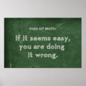 WISKUNDE - POSTER WISKUNDE (Voorkant)