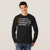 Wiskunde Potlood Calculator T-shirt (Voorkant volledig)