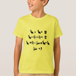 Wiskunde probleem t-shirt