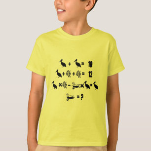 Wiskunde probleem t-shirt