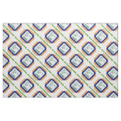 Wiskunde processor in halfgeleider-chipvergelijkin stof (Fat Quarter)