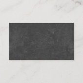 Wiskunde Professionele rode Apple & Chalkboard Visitekaartje (Achterkant)