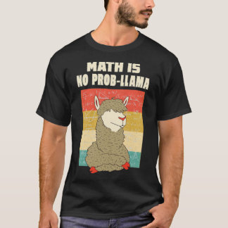 Wiskunde Professor Wiskunde: geen Prob bibi en tin T-shirt