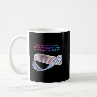 Wiskunde Punk Mobius Strip Welke kant van de bed j Koffiemok