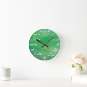 Wiskunde Quiz - Sheldon Cooper Clock Ronde Klok (Huis)