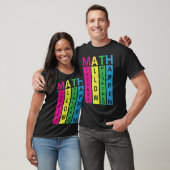 Wiskunde Quote-onderwijzer T-shirt (Unisex)