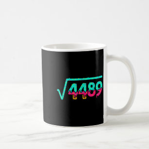 Wiskunde Radicaal 4489, Speelse Donut-nummers Ma Koffiemok