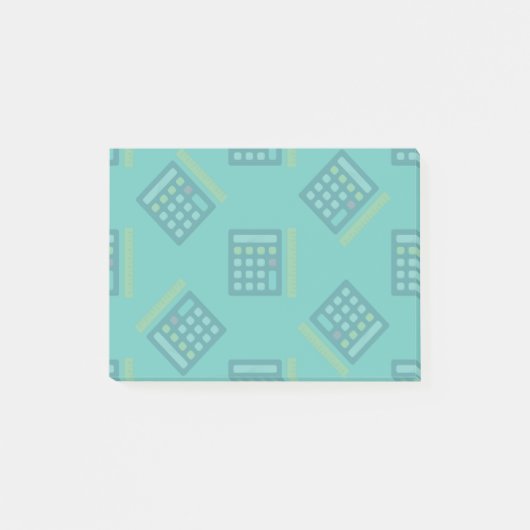 Wiskunde rekenmachines post-it® notes (Voorkant)