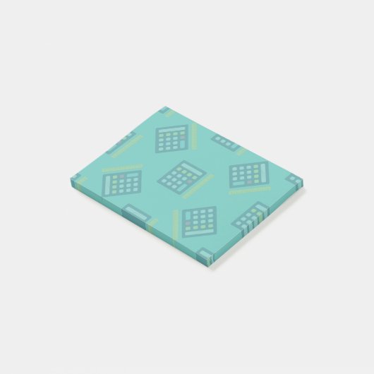 Wiskunde rekenmachines post-it® notes (Schuin)