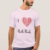 Wiskunde Rock Long T-shirt (Voorkant)