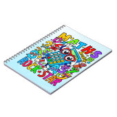 Wiskunde Rock Star schrift | Nummerdag Notitieboek (Linkerzijde)