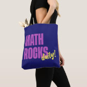 Wiskunde Rocks Daily Teacher Tote Bag (Dichtbij)